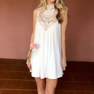 High Neck Dress